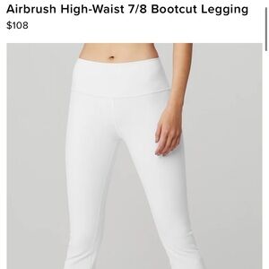 Airbrush High-Waist 7/8 Bootcut Leggings